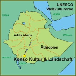 Die Kulturlandschaft der Konso